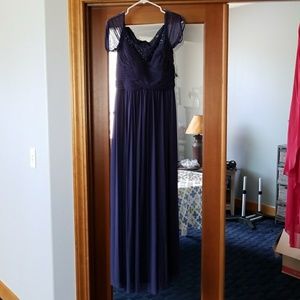 Floor length gown