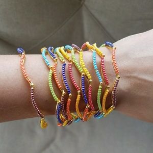 Cute & Colorful Bangle Bracelets (10pcs)