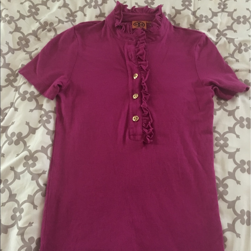Tory Burch violet Polo