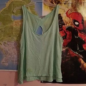 Seafoam Green Tank Top - Charrloet Russe