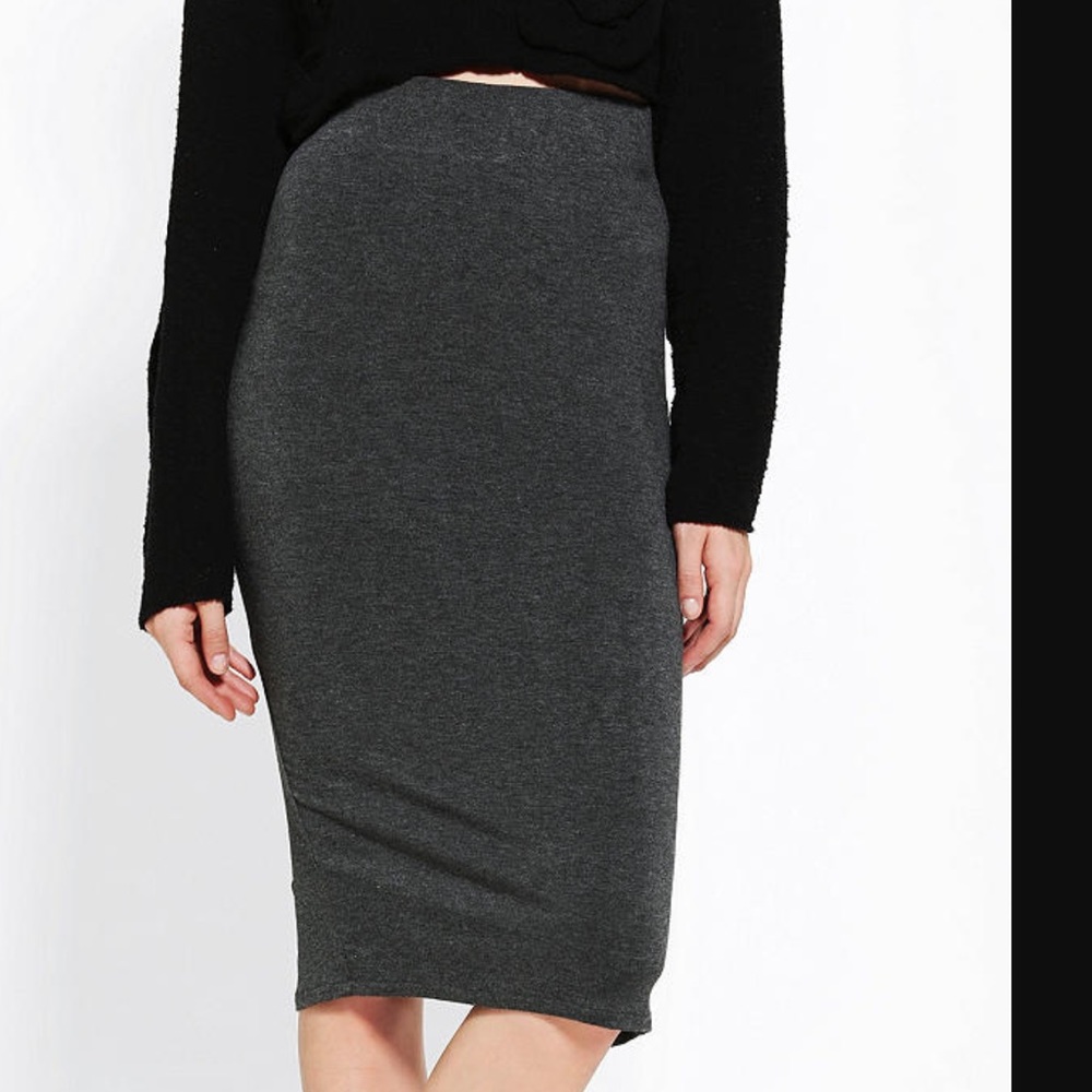 Urban outfitters Grey midi skirt