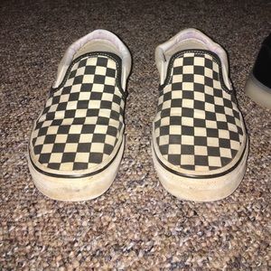 checkered vans