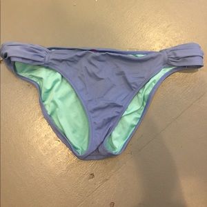 Blue Victoria's Secret bathing suit bottoms size L