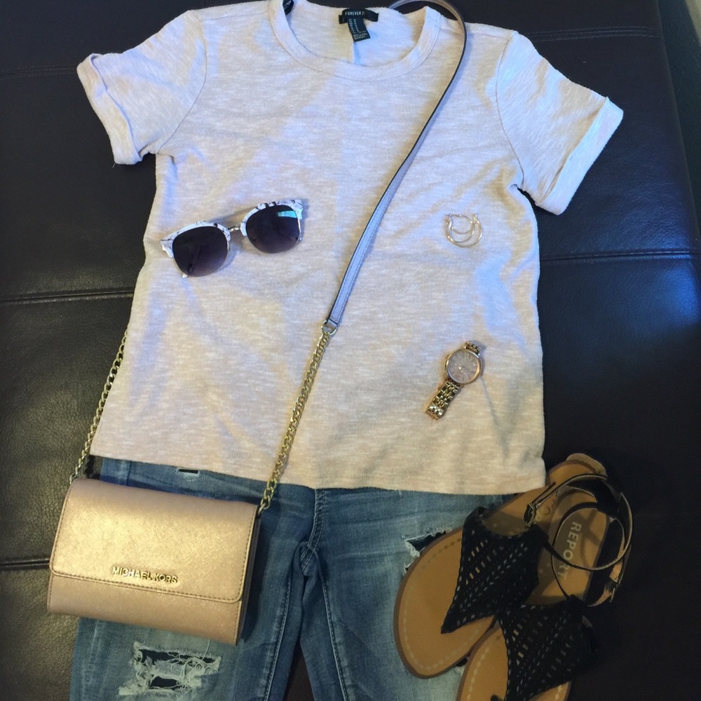 Forever 21 Beige Shirt.