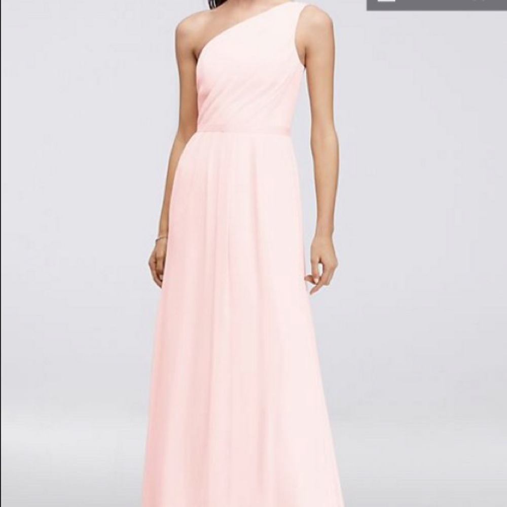 Davids Bridal Petal Colored Bridesmaid Dress