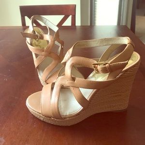 Michael Kors nude wedges