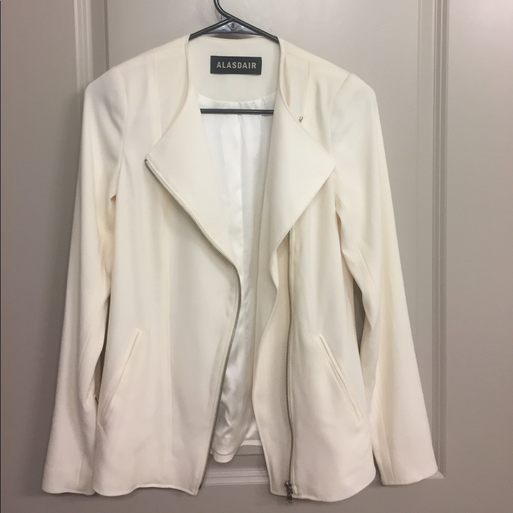 White blazer
