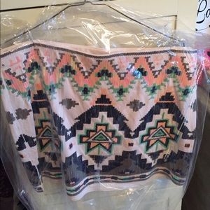 Express Sequin Skirt