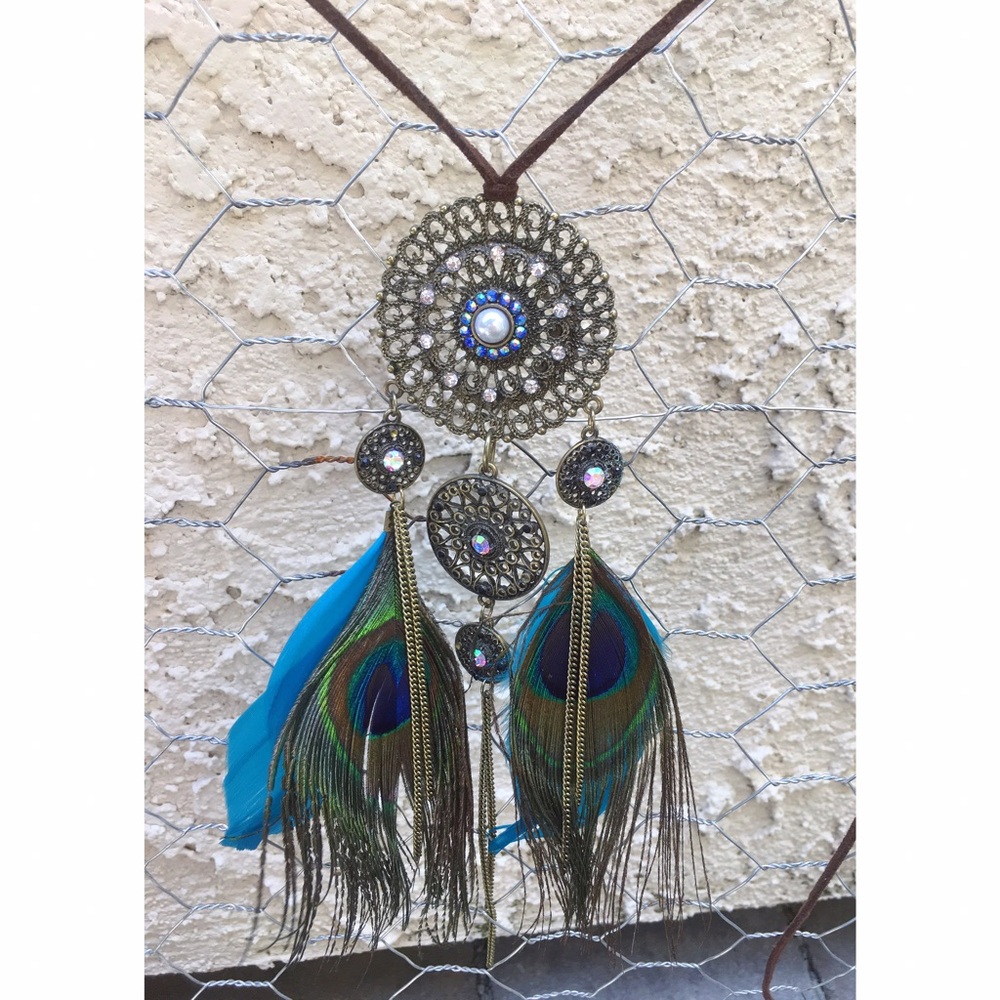 Peacock Necklace