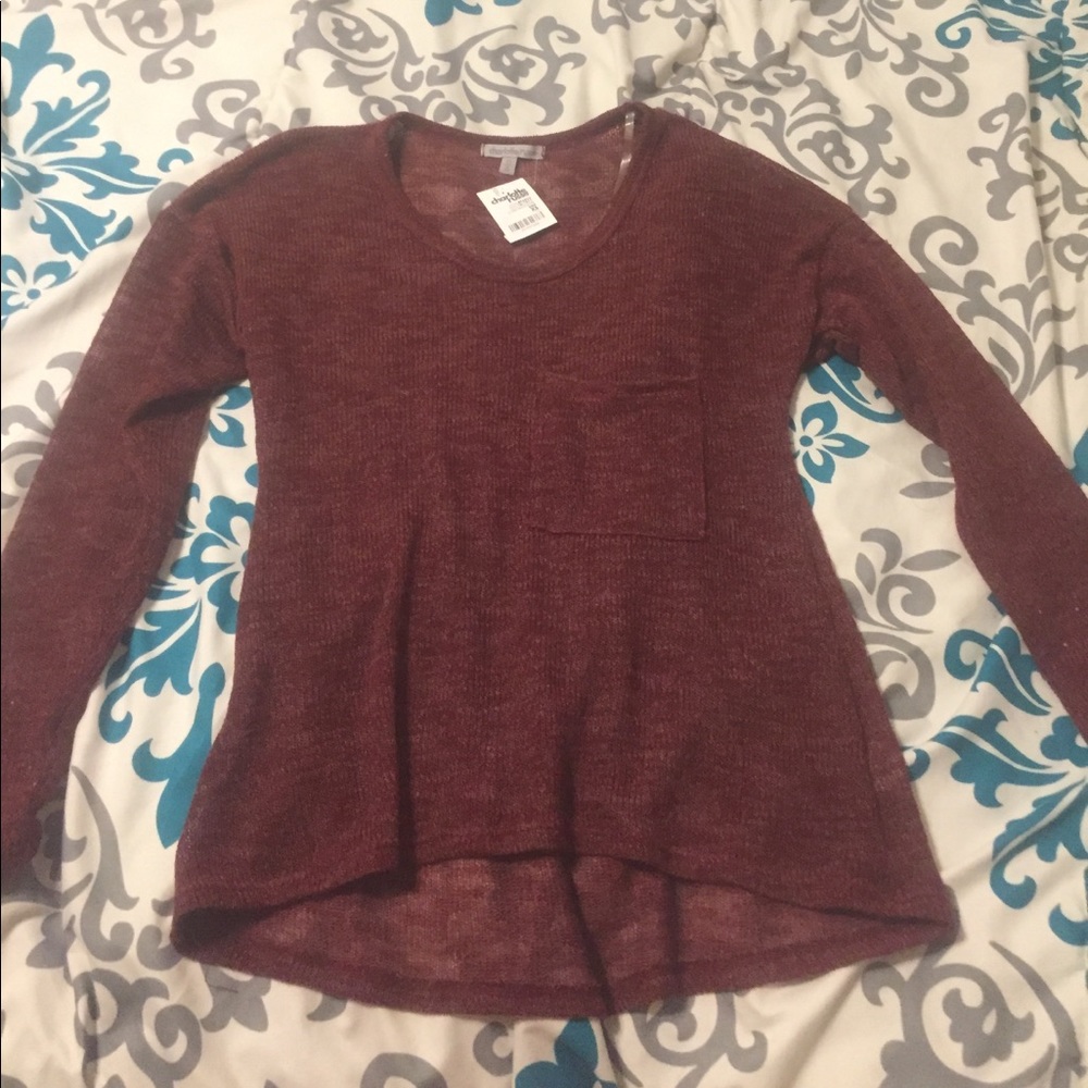 Charlotte Russe knit long sleeve