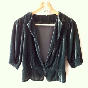 Vintage Cropped Jacket / Blouse