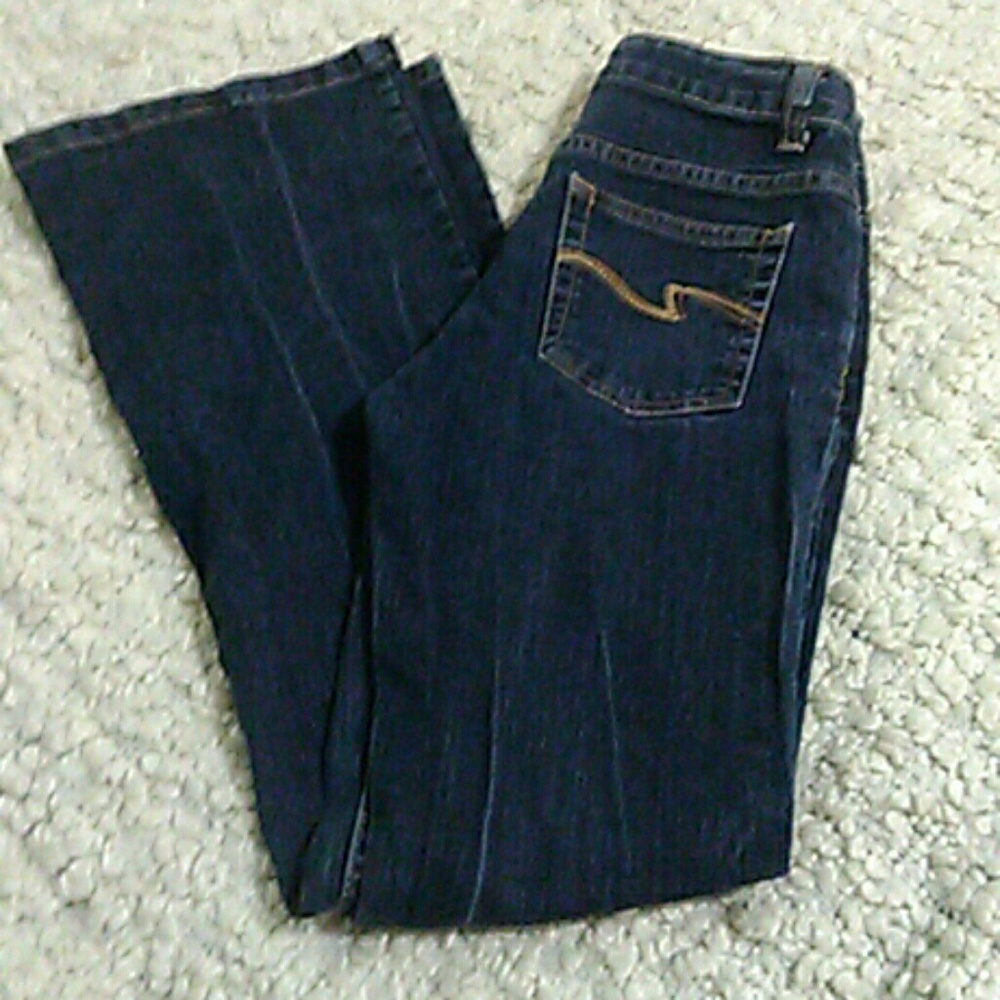 Girls faded glory flare jeans