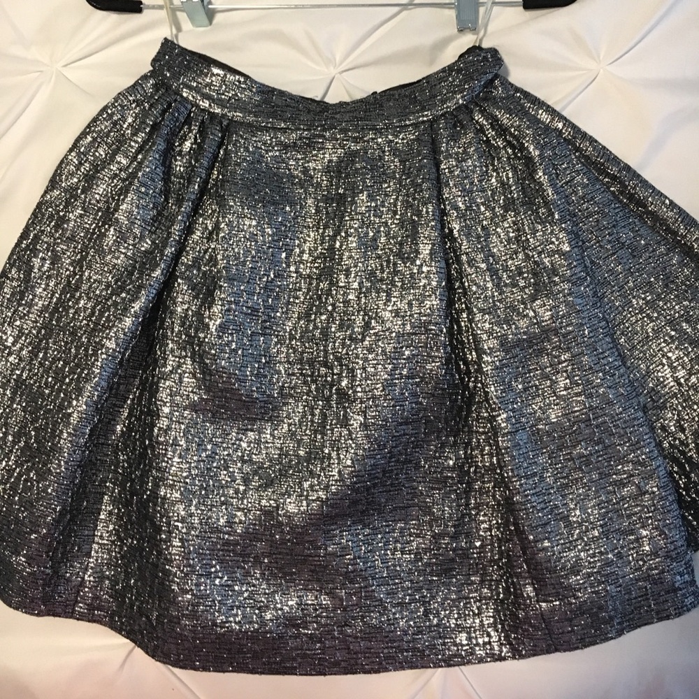 Kate spade silver party skirt — FINAL REDUCTION