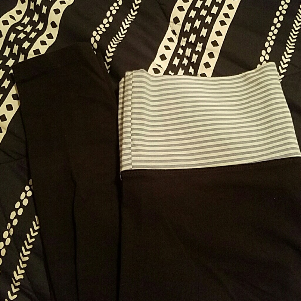 VS 💋 Skinny Leggings Blue/White Stripe 💙