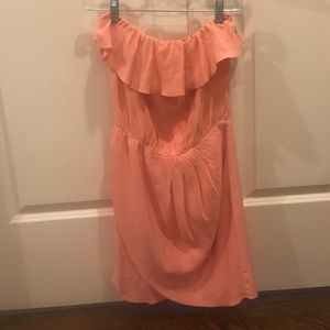 Strapless dress