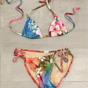 Sexy Hawaiian Print Bikini