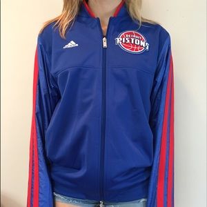 Detroit Pistons Adidas Jacket