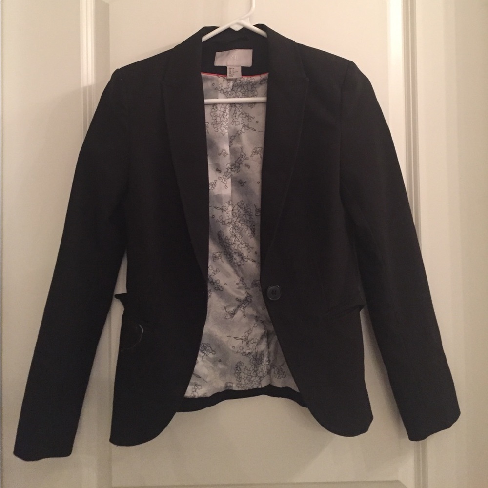 Women's black blazer by H&M in size 4