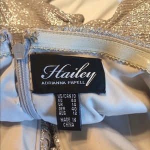 Hailey Adrianna Papell dress