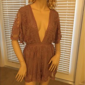 The Impeccable Pig Lace Romper