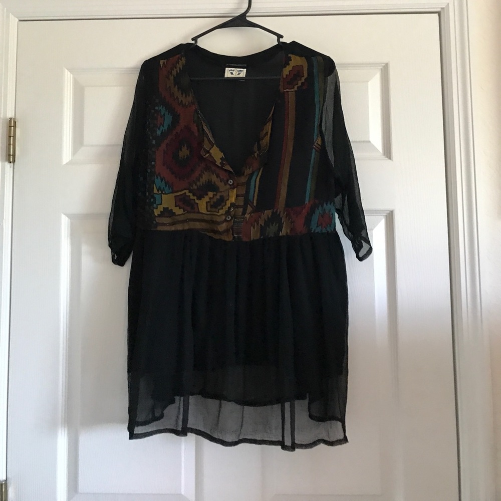 Patterned blouse