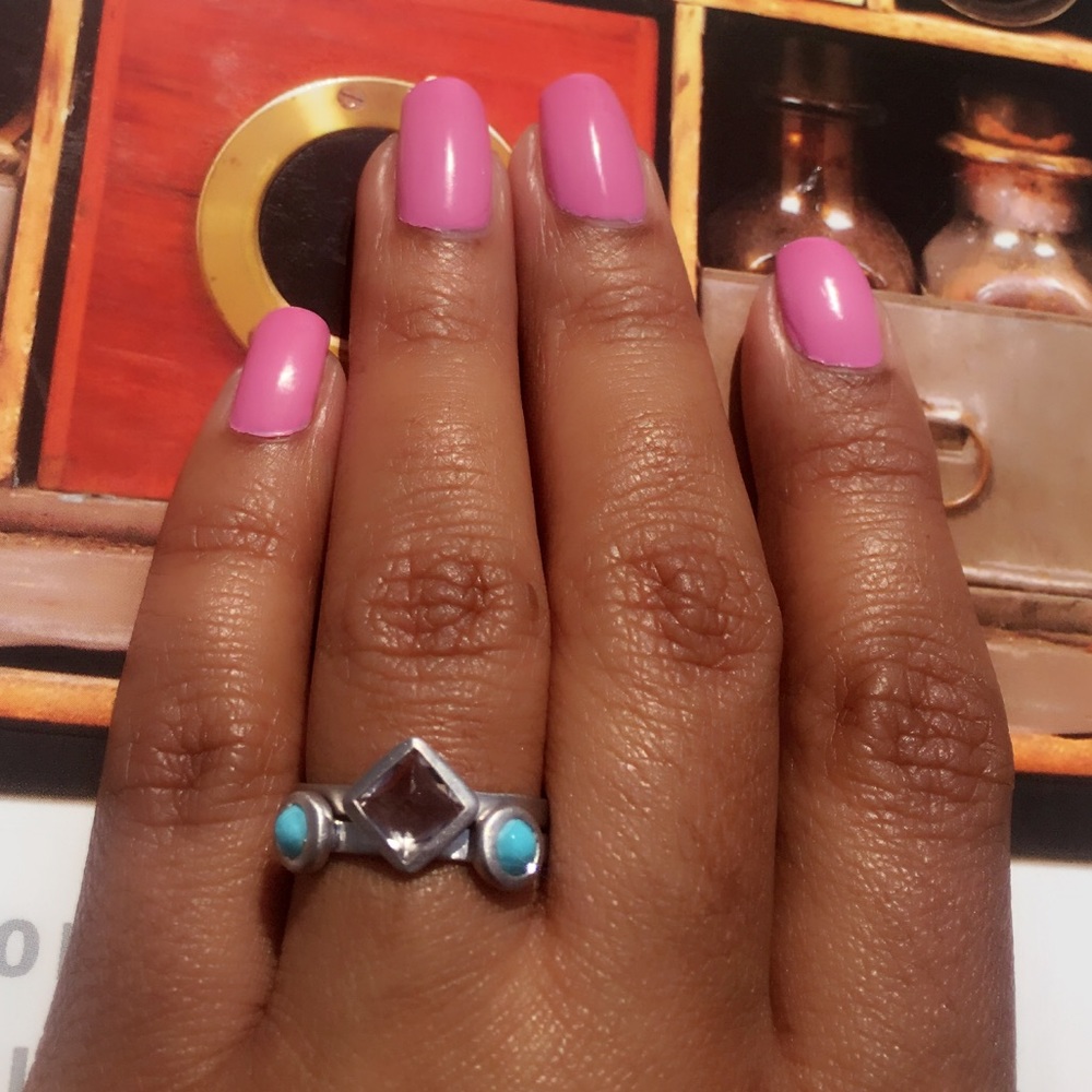 🆕Brushed Rhodium Plated 925 Sterling Silver Rings - Picture 2 of 5