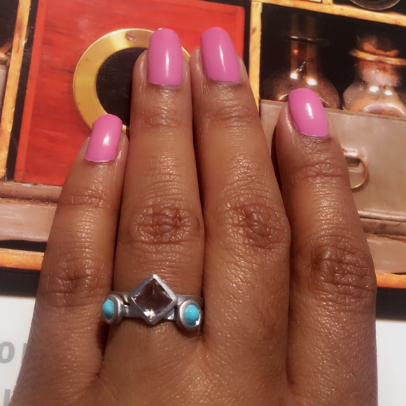 🆕Brushed Rhodium Plated 925 Sterling Silver Rings - Picture 2 of 5