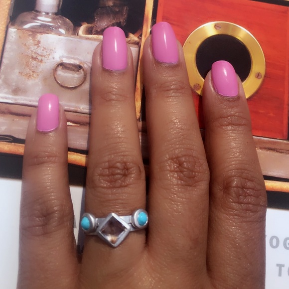 🆕Brushed Rhodium Plated 925 Sterling Silver Rings - Picture 3 of 5