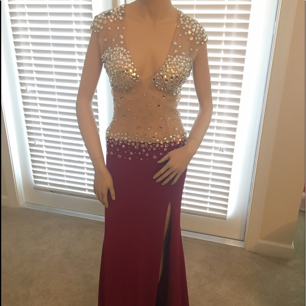 Jovani Jersey Gown