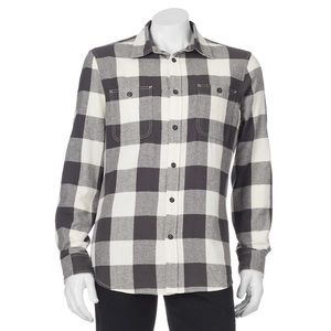 SONOMA Goods For Life™ Plaid Button-Down Shirt