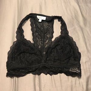 Francesca's Bralette Black