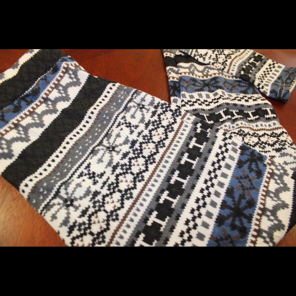 Patterned legging