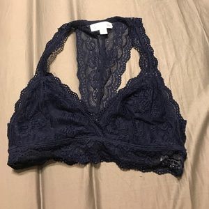 Francesca's Bralette Navy Blue