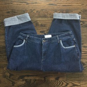 CJ. Banks Cropped Jeans Size 14 W
