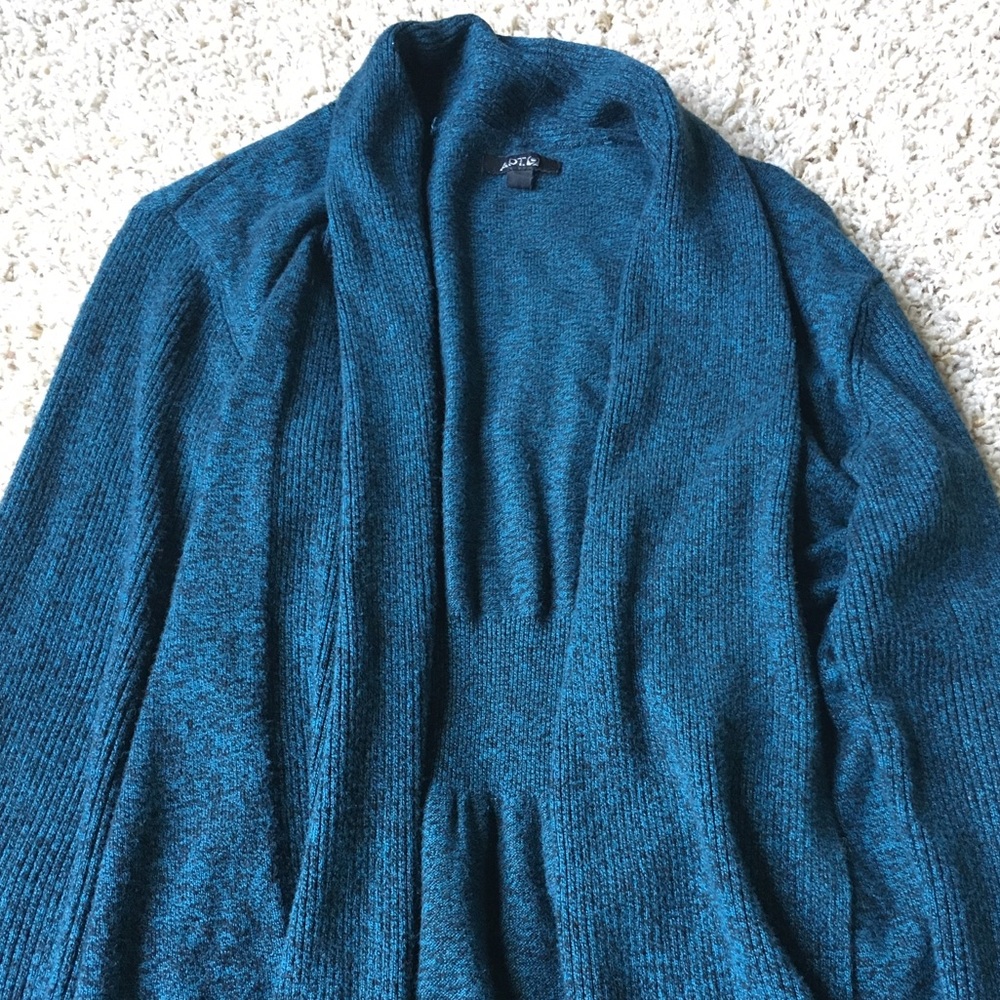 Apt 9 open front cardigan