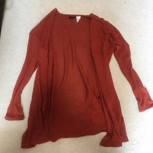 H&M Rust Cardigan
