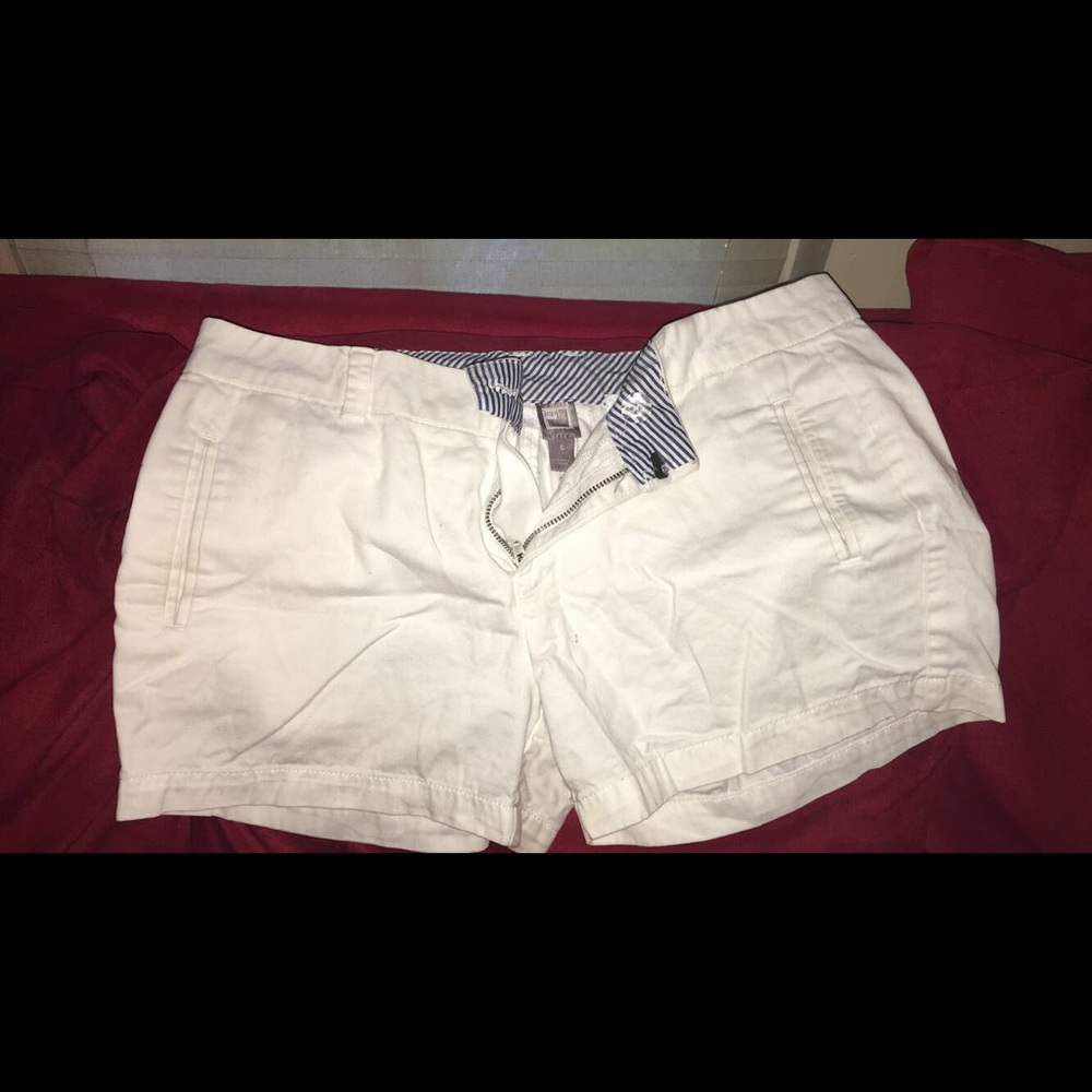 White shorts