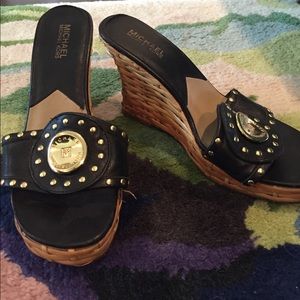 Michael Kors Summer Wedges size 8