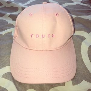 Baby Pink "Youth" cap