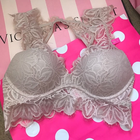 Victorias Secret Pink Date Push-Up Bralette Bra Victorias Secret Pink Date Push-Up Bralette Bra