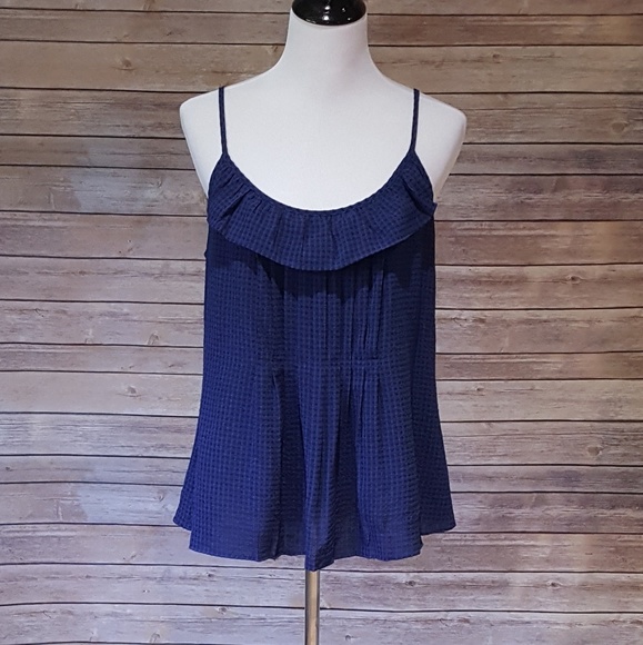 GAP Tops - ☀️ GAP Gingham Pleat Front Top