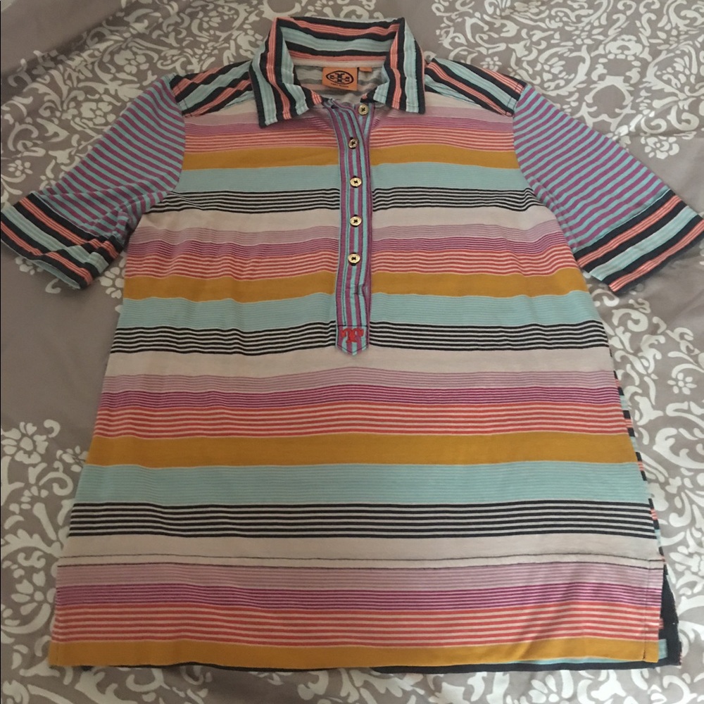 Tory Burch stripped Polo