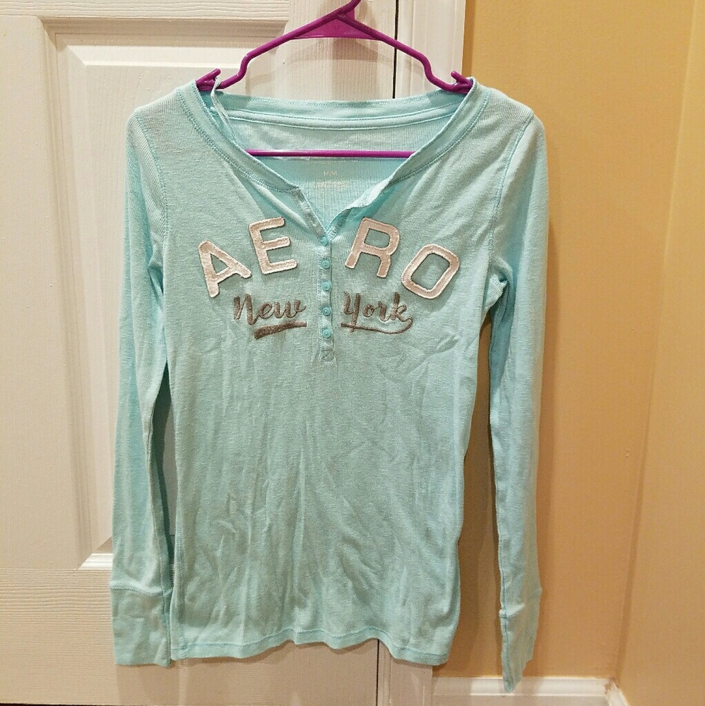 Aeropostale henley shirt AIMING FOR BUNDLES