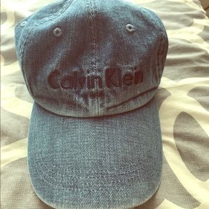 Calvin Klein denim cap