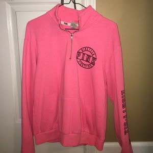 Victoria secret's PINK half zip pullover!