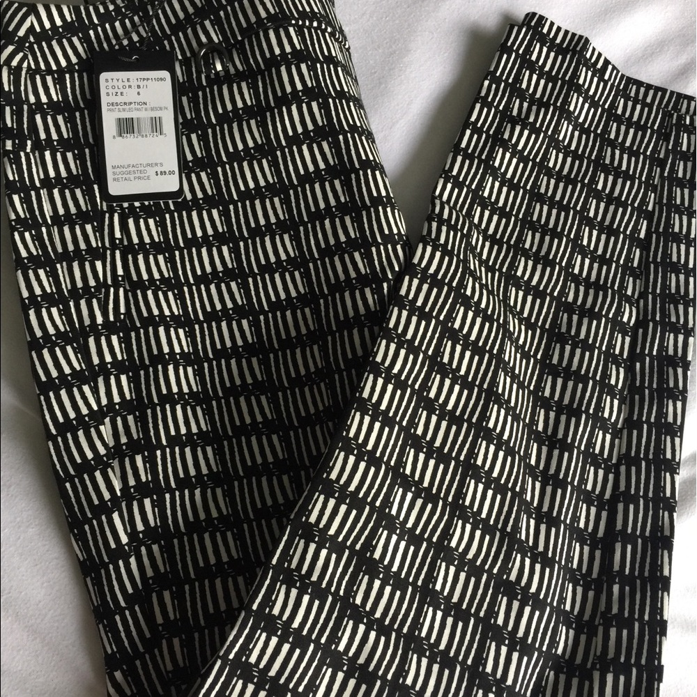 Adrianna Papell Slim Leg Pants