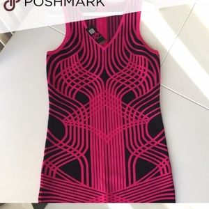 Bebe 2b Valerie raised hem sweater