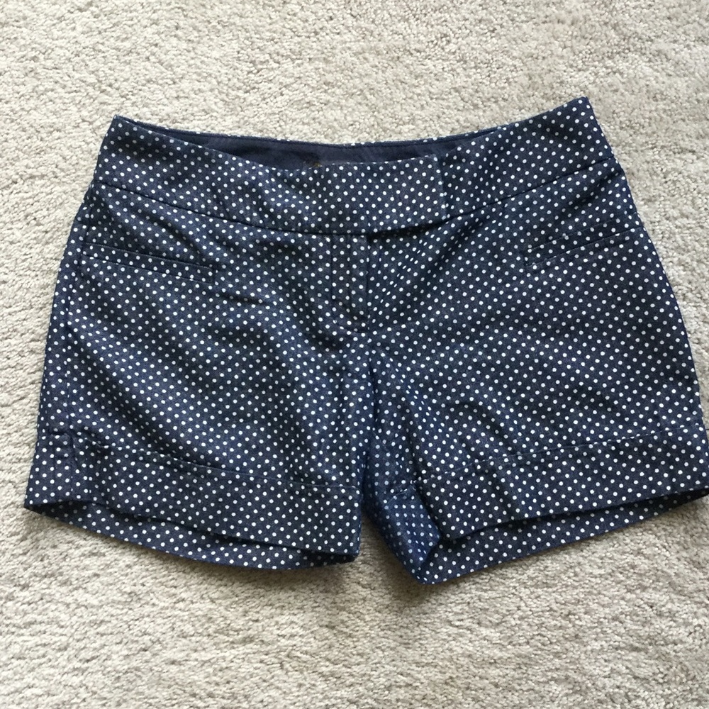 Size 2 - Outback Red - polka dot shorts