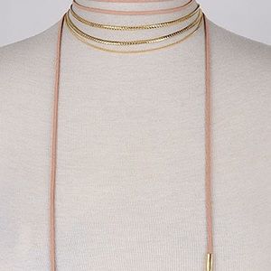 Leather Wrap Choker