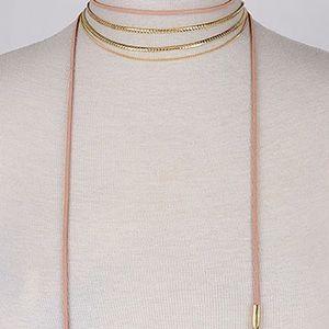Leather Wrap Choker